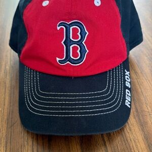 Boston Red Sox Two-Tone Red & Black Baseball Cap